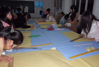 宜宾县柳嘉职业技术学校裁剪室