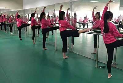 四川能投汇成技工学校形体训练 四川能投汇成技工学校形体训练