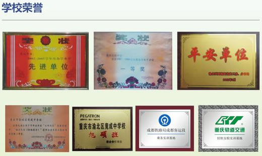 重庆竟成职业技术学校荣誉