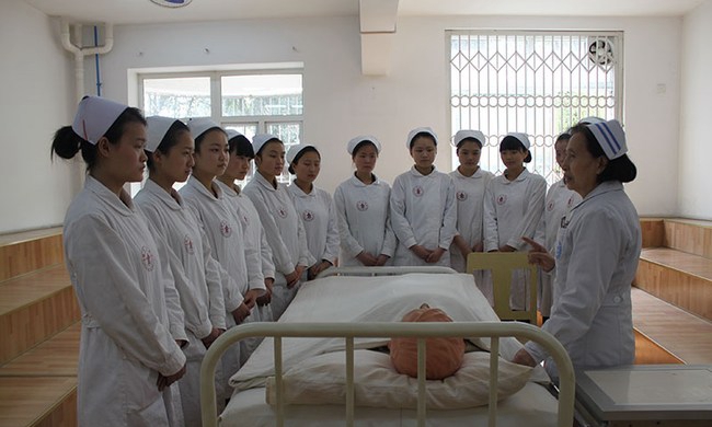 四川大学附设华西卫生学校天府校区护理专业实验实践