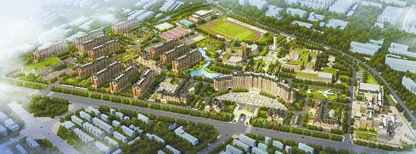 四川西南航空学校全景图